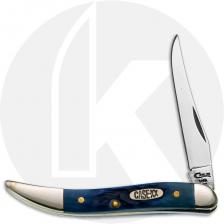 Case Small Texas Toothpick 2192 Knife - Blue Pickbone - B610096SSM