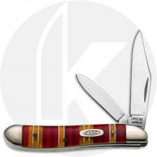 Case Peanut 2225 Knife - Candy Stripe Celluloid - CS220SS - Discontinued - BNIB