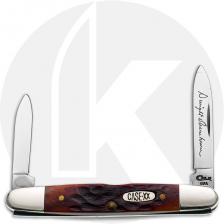 Case Eisenhower 232 Knife - Jigged Chestnut Bone - 6263SS - Discontinued - BNIB