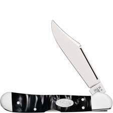 Case Mini CopperLock Knife 23676 Black Pearl Kirinite 101749LSS