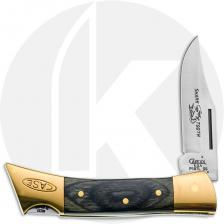 Case Shark Tooth 00250 Knife - Black Laminated Pakkawood - P197LSS - Discontinued - BNIB