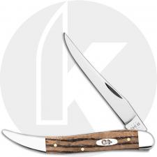 Case Medium Texas Toothpick 25146 Knife - Zebra Wood - 710094SS