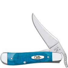 Case RussLock Knife 25589 Caribbean Blue Bone 61953LSS