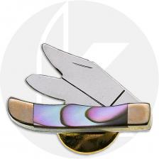 Case Small Trapper Tie Tac - Abalone