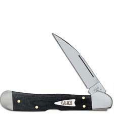 Case CopperLock Knife 27736 Black Micarta 101549WLSS