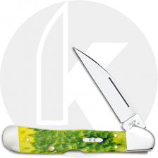 Case CopperLock 27864 Knife - Jigged Green Apple Bone - 61549WLSS