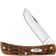 Case Sod Buster Jr Knife 30092 Amber Bone CV 6137CV