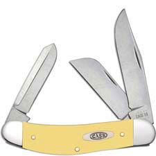 Case Sowbelly Knife 30118 Smooth Yellow CV TB3339CV