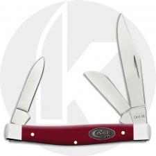 Case Medium Stockman 30465 Knife - Smooth Mulberry Synthetic - 4344SS