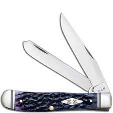 Case Trapper Knife 31620 Purple Bone 6254SS