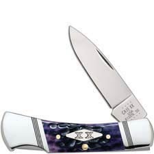 Case Lockback Knife 31621 Purple Bone 61225LSS