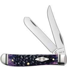 Case Mini Trapper Knife 31624 Purple Bone 6207SS