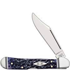 Case Mini CopperLock Knife 31625 Purple Bone 61749LSS