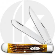 Case Trapper 32270 Knife - Heritage Jigged Honeycomb Bone - 6254SS
