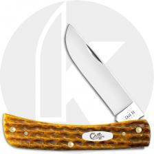 Case Sod Buster Jr 32273 Knife - Heritage Jigged Honeycomb Bone - 6137SS