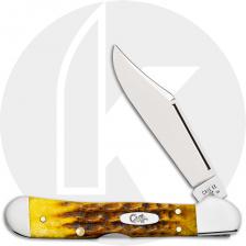 Case Mini CopperLock 32274 Knife - Heritage Jigged Honeycomb Bone - 61749LSS