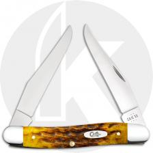 Case Muskrat 32275 Knife - Heritage Jigged Honeycomb Bone - MUSKRATSS
