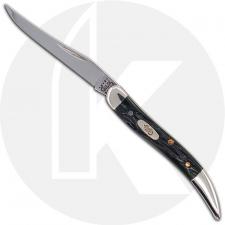 Case Small Texas Toothpick Knife 03500 - Hunter Green Bone - 610096SS - Discontinued - BNIB