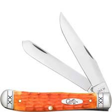 Case Trapper Knife 35810 - Cayenne Bone - 6254SS