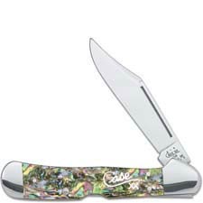 Case CopperLock Knife 03924 - Abalone - Silver Script - 81549LSS - Discontinued - BNIB