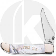 Case Tested XX Mid Folding Hunter 03931 Knife - Mother of Pearl - 81265LCSS - Discontinued - BNIB