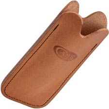 TOPS Knives Bushcraft Pouch SHLLBP-01 Brown Leather with Vertical and  Horizontal Carry Belt Loop