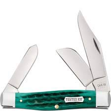 Case Large Stockman Knife 48939 - Jade Bone - 6375SS