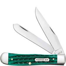 Case Trapper Knife 48940 - Jade Bone - 6254SS