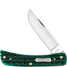 Case Sod Buster Jr Knife 48941 - Jade Bone - 6137SS