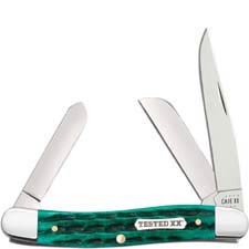 Case Medium Stockman Knife 48943 - Jade Bone - 6318SS