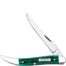 Case Medium Texas Toothpick Knife 48947 - Jade Bone - 610094SS