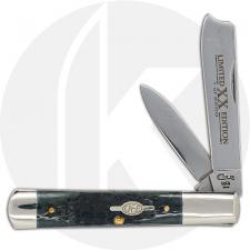 Case Razor Knife 04978 - Limited Edition IV - Pitch Black Bone - 62005RAZSS - Discontinued - BNIB
