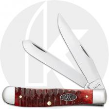 Case Trapper 51540 Knife - Gator Jigged Old Red Bone - 6254SS