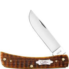 Case Sod Buster Jr Knife 52829 - Jigged Antique Bone - 6137SS