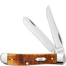 Case Mini Trapper Knife 52830 - Jigged Antique Bone - 6207SS