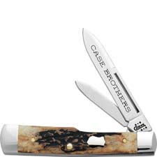 Case Gunstock Knife 05291 - Case Brothers - Genuine Stag - 5215SS - Discontinued - BNIB