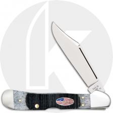 Case CopperLock 53063 Knife - Sawcut Jigged Gray Bone - 61549LSS