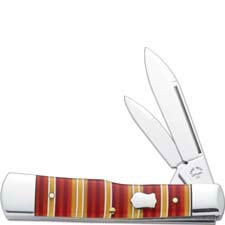Case Large Gunstock Knife 05320 - Case Brothers - Candy Stripe - R2130SS - Discontinued - BNIB
