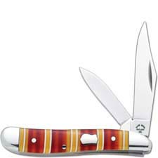 Case Peanut Knife 05323 - Case Brothers - Candy Stripe - R220SS - Discontinued - BNIB