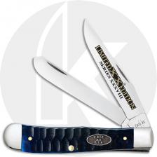 Case Trapper 53980 Knife - Gator Jigged Ocean Blue Bone - 6254SS