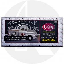 Case 05521 2006 ERTL Truck - 12th Edition - 1956 Ford Pickup Truck - Paua Eisenhower - Discontinued - BNIB