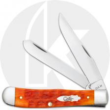 Case Trapper 57530 Knife - Crandall Jigged Tequila Sunrise Bone - 6254SS