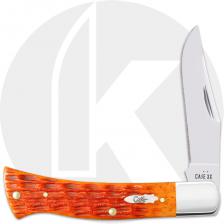 Case Axe Handle 57536 Knife - Crandall Jigged Tequila Sunrise Bone - BR61135SS