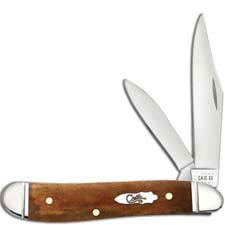 Case Peanut Knife 58201 Smooth Antique Bone 6220SS