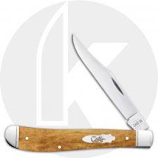 Case Slimline Trapper 52839 Knife - Smooth Antique Bone - 61048SS