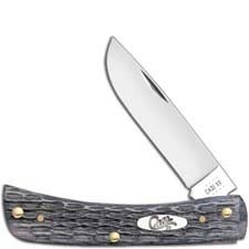 Case Sod Buster Jr Knife 58412 Pocket Worn Gray Bone CV 6137CV