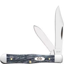 Case Small Swell Center Jack Knife 58419 - Pocket Worn Gray Bone CS - 6225 1 / 2CS