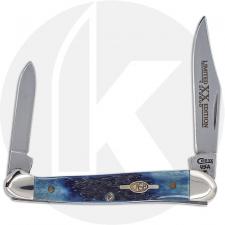 Case Mini Copperhead Knife 05972 - Limited Edition V - Jigged Navy Blue Bone - 62109XSS - Discontinued - BNIB