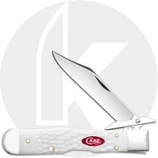 Case Cheetah Cub 60177 Knife - SparXX Jigged White Synthetic - 611 1/2LSS