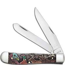 Case Wild Game Series 60585 Trapper Knife Gift Set 6254SS